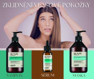Dopřejte si šetrný přístup k vlasům a dokonalé produkty Be Pure, které jsou provoněné přírodou. ☘ Řada Scalp Defence...